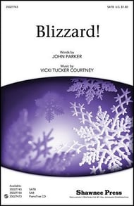 cover Blizzard! SATB choral sheet music cover